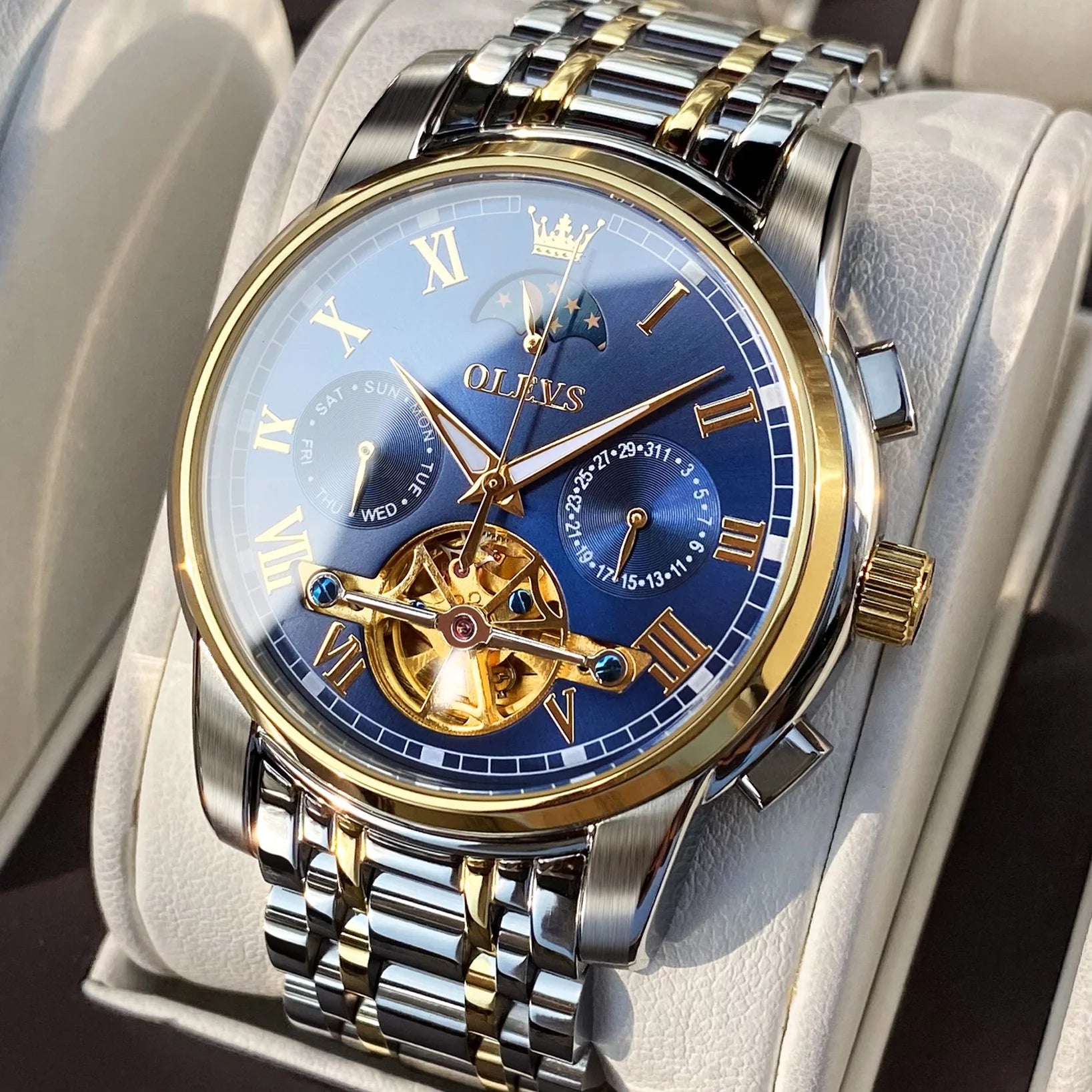 Automatic Watches for Men Skeleton Mechanical Self Winding Luxury Busi ShineWithAPurpose Automatic Watches for Men Skeleton Mechanical Self Winding Luxury Busi ShineWithAPurpose